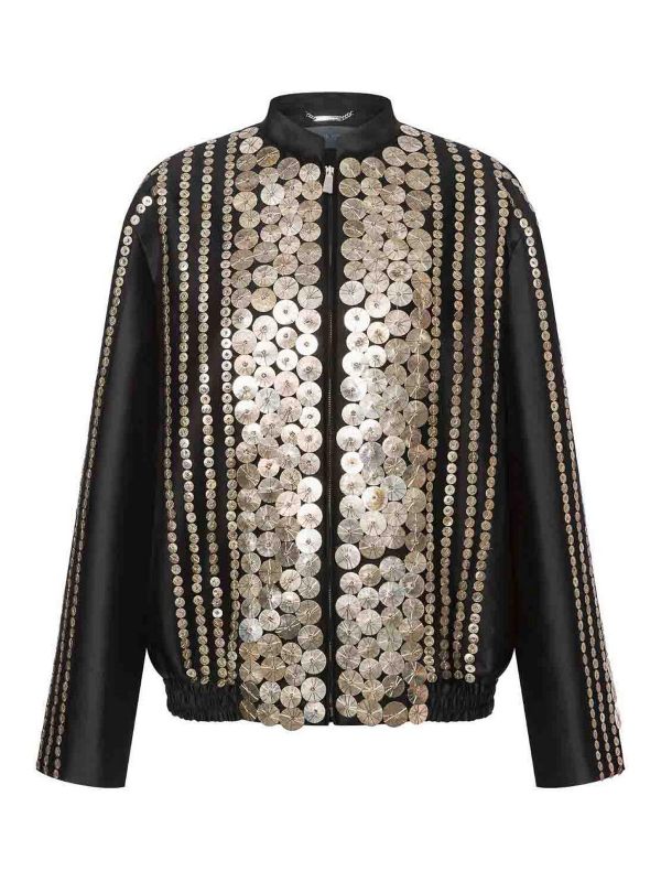 Alberta Ferretti Bomber - Noir