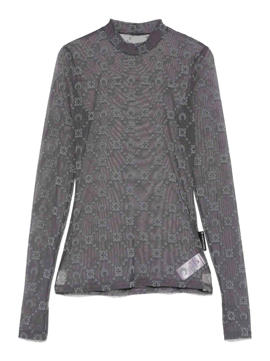 Marine Serre T-Shirt - Gris