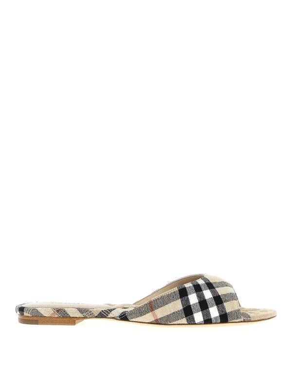 Burberry Tongs - Multicolore