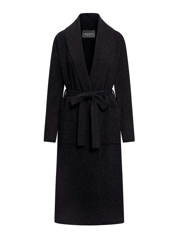 Roberto Collina Manteau Court - Noir