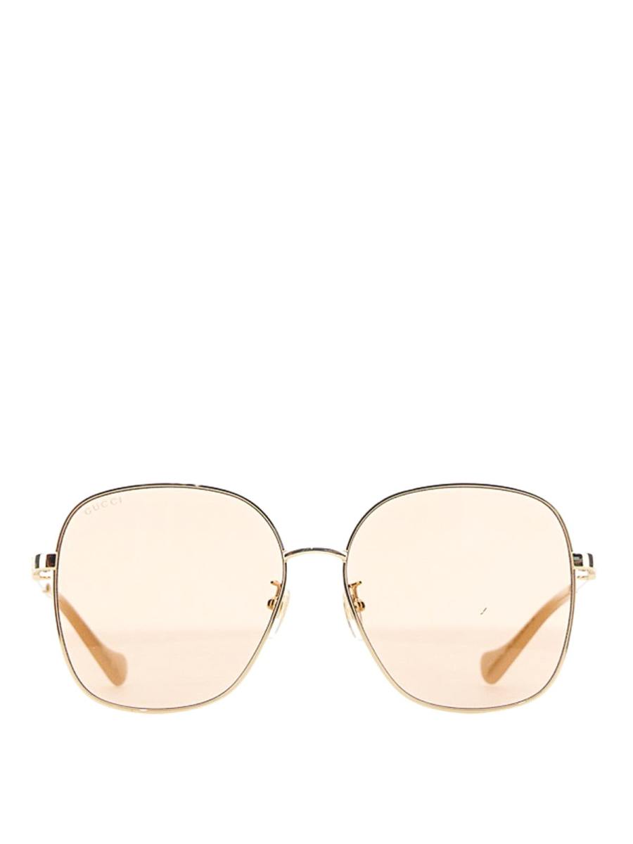Gucci Lunettes De Soleil - Or