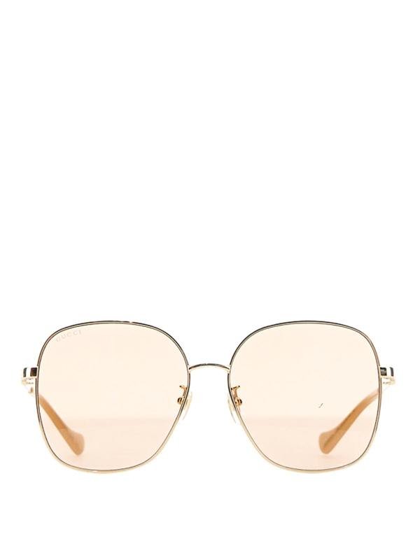 Gucci Lunettes De Soleil - Or
