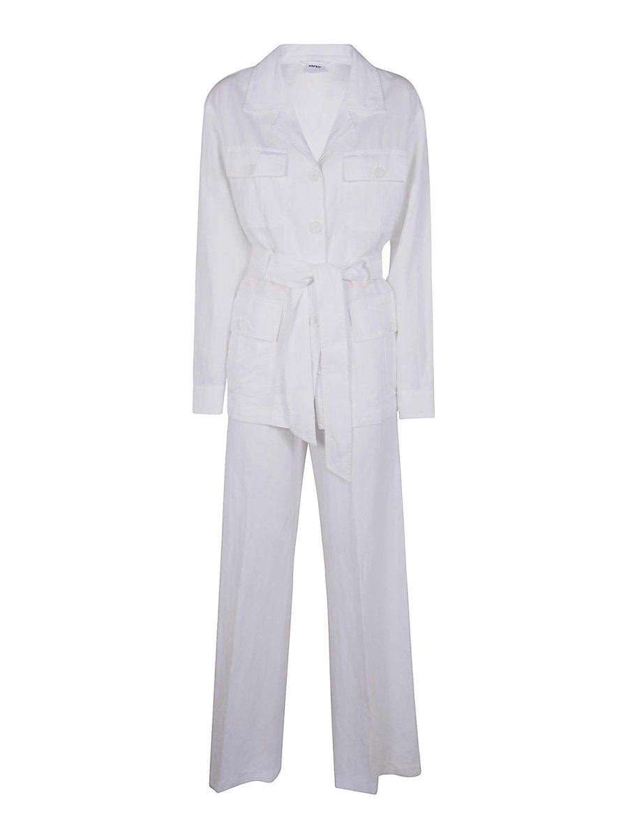 Aspesi Costume De Cérémonie - Blanc