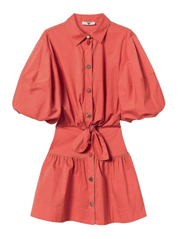 Twinset Robe Courte - Orange