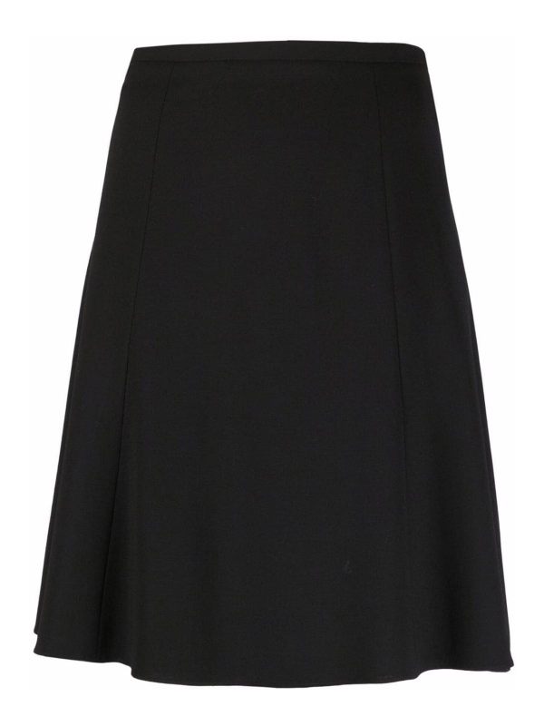 Emporio Armani Jupe Midi - Noir