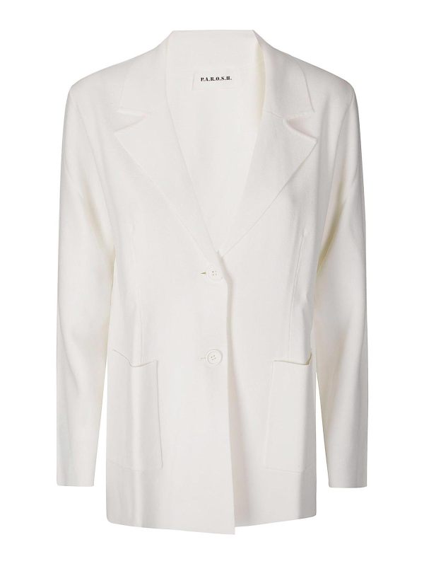 P. A.R. O.S. H. Veste Casual - Crème