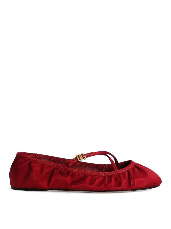 Dolce & Gabbana Ballerines - Rouge