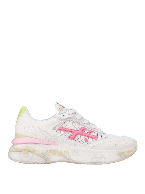Premiata Baskets - Blanc