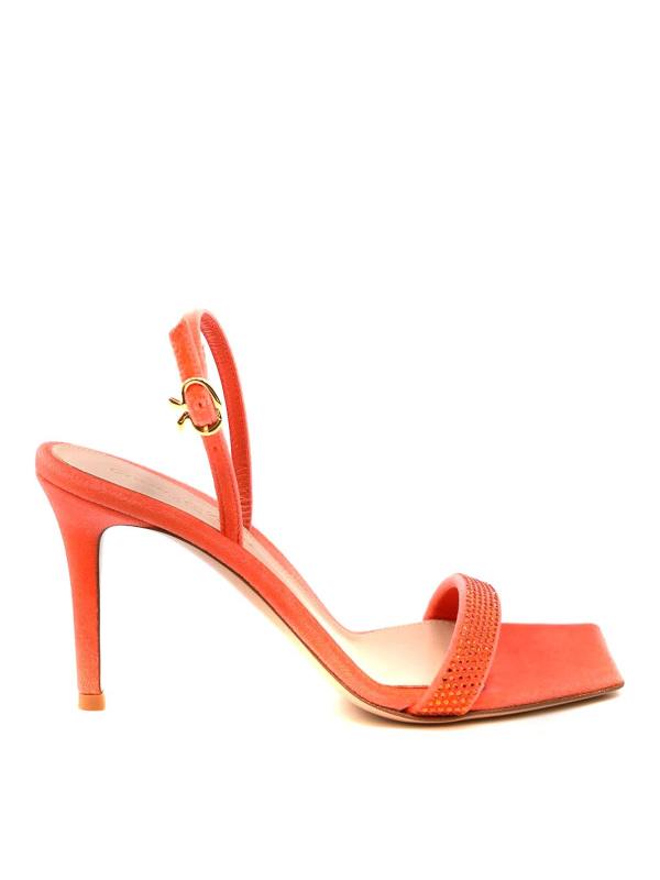 Gianvito Rossi Sandales - Rouge