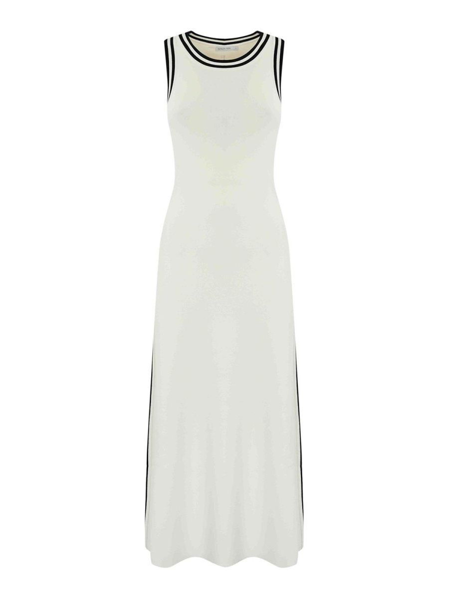 Patrizia Pepe Maxi Robe - Blanc