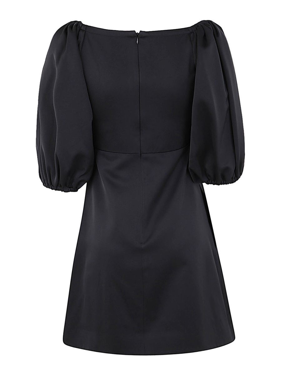 Patou Robe Au Genou - Noir