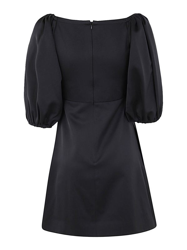 Patou Robe Au Genou - Noir