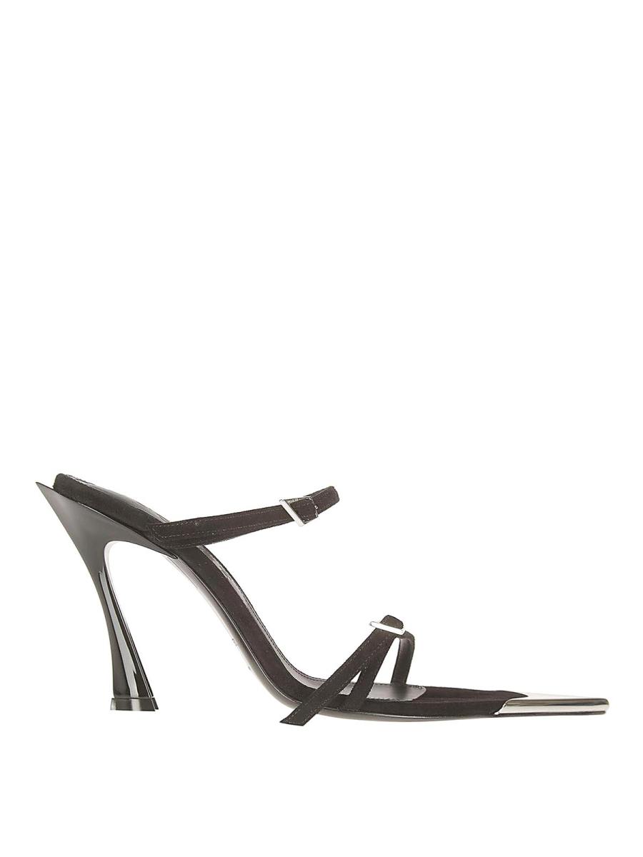 Mugler Sandales - Noir