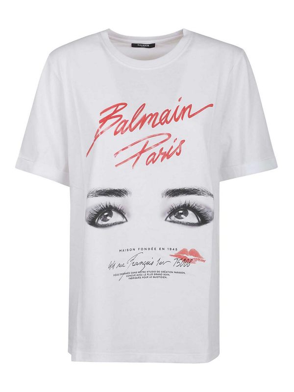 Balmain T-Shirt - Blanc