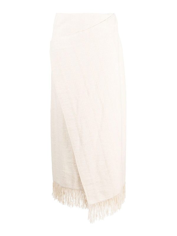 Jil Sander Jupe Midi - Beige