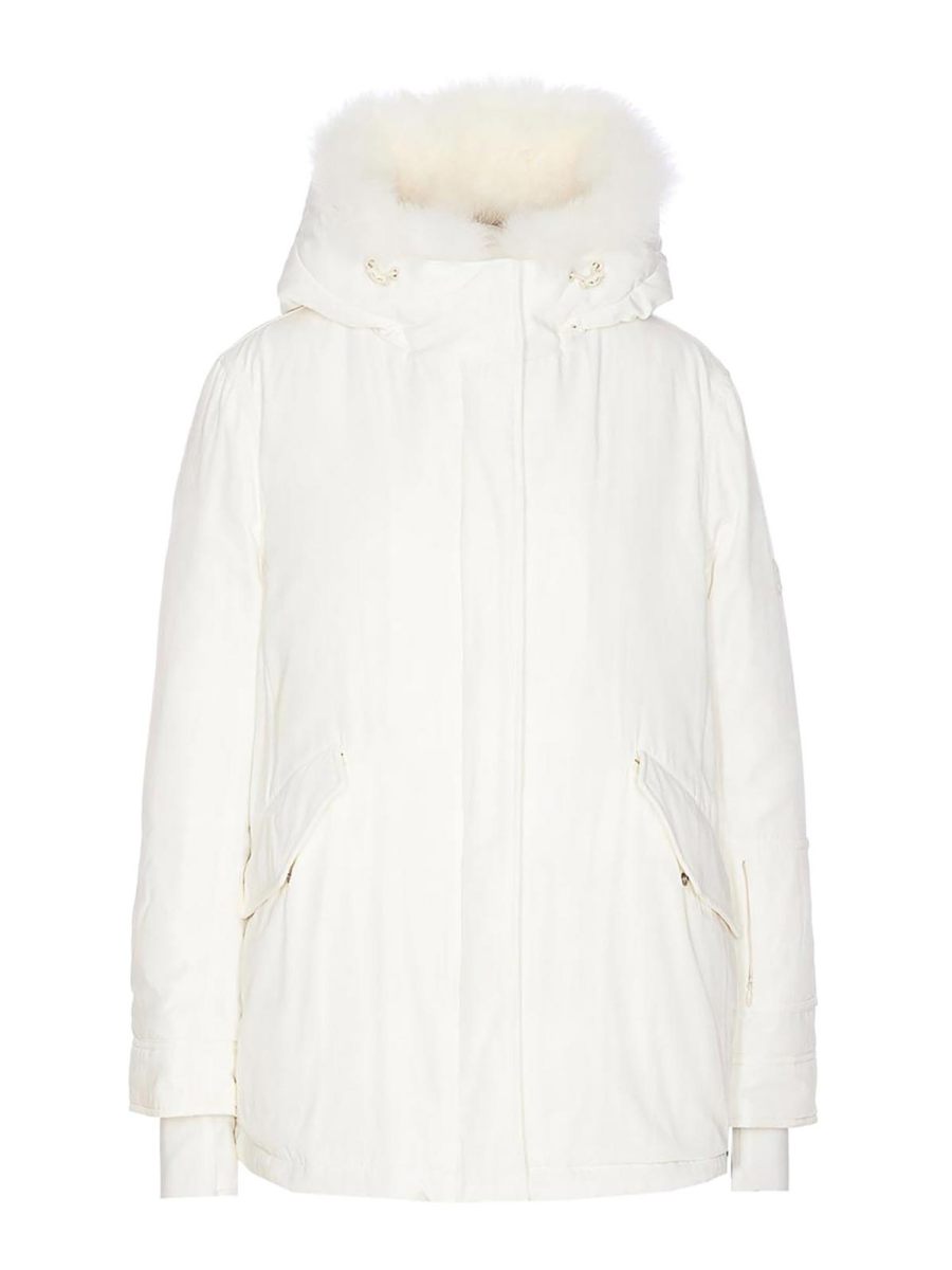 Yves Salomon Parka - Bleu