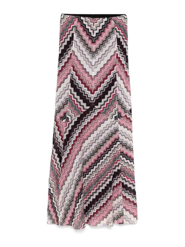 Missoni Jupe Midi - Multicolore