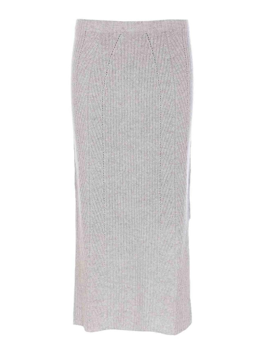 Twinset Jupe Midi - Gris