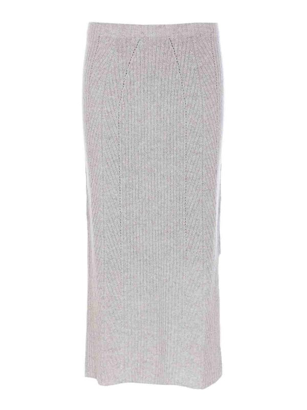 Twinset Jupe Midi - Gris