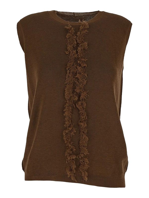 Uma Wang T-Shirt - Marron