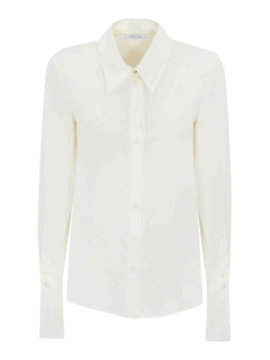Patrizia Pepe Chemise - Blanc