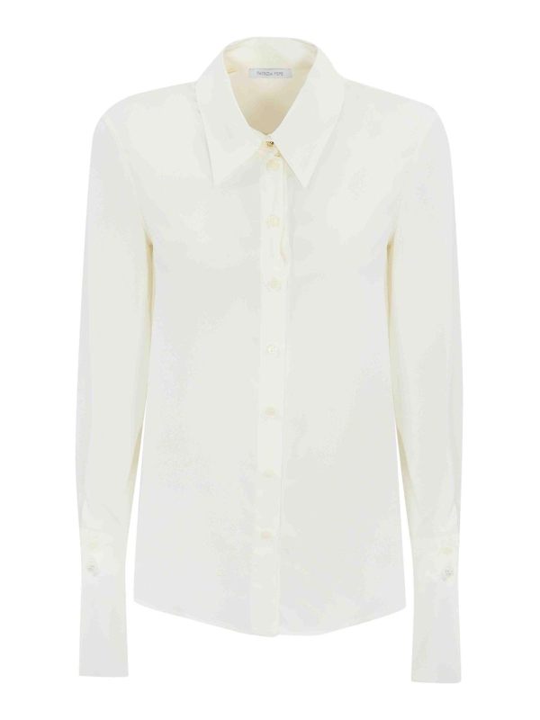 Patrizia Pepe Chemise - Blanc
