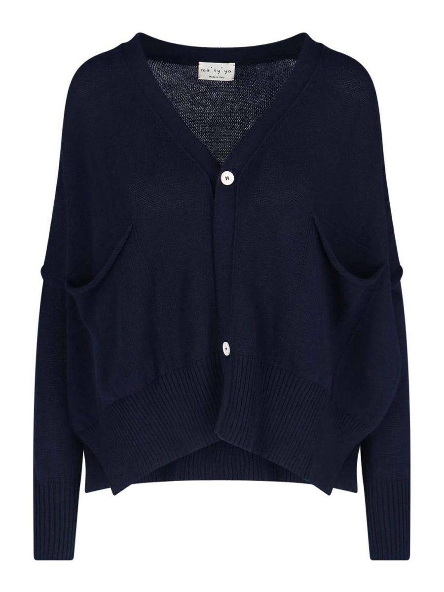 Ma'ry'ya Cardigan - Bleu