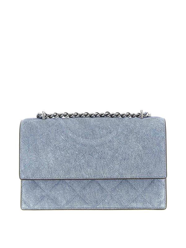Tory Burch Sac Porté Épaule - Bleu Clair