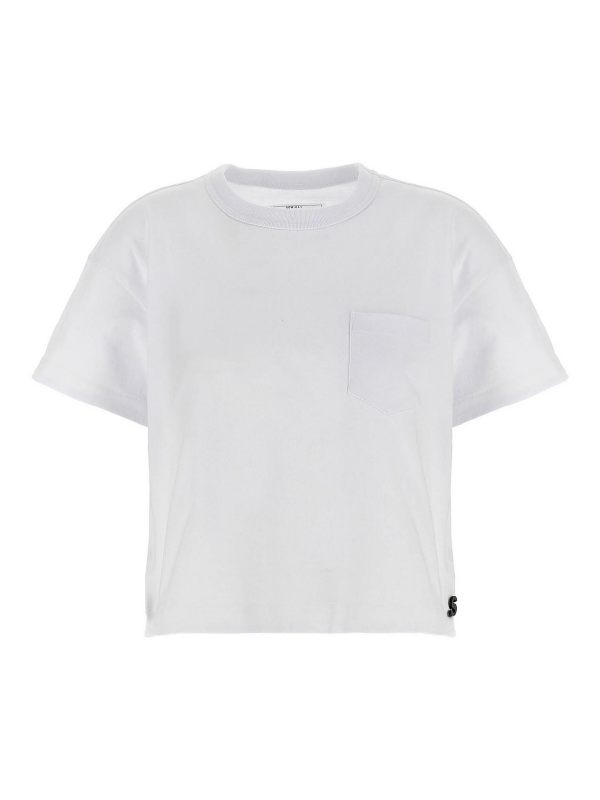 Sacai T-Shirt - Blanc