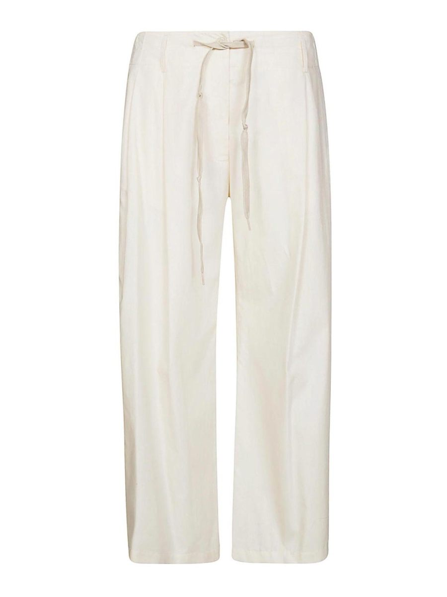Jejia Pantalons Décontractés - Blanc