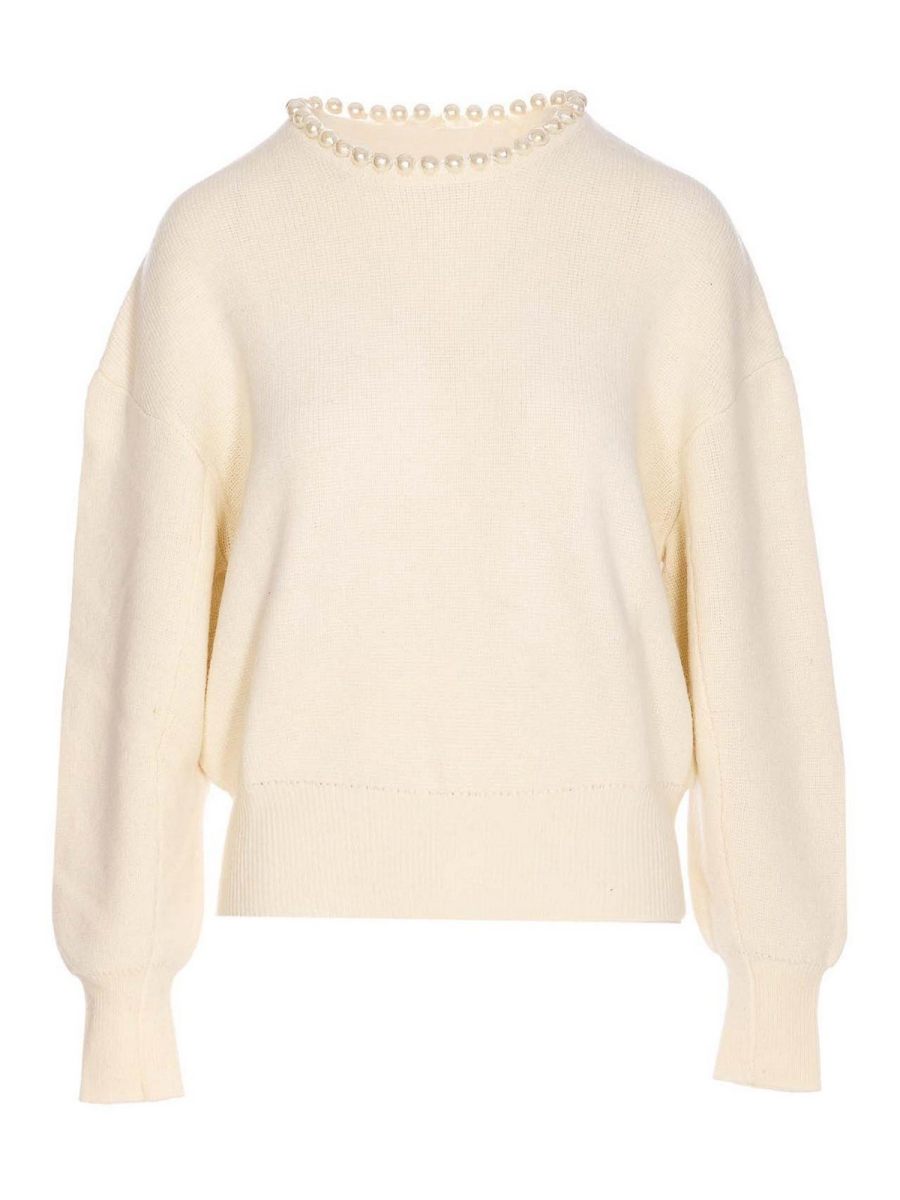 Essentiel Antwerp Pull Col Rond - Blanc