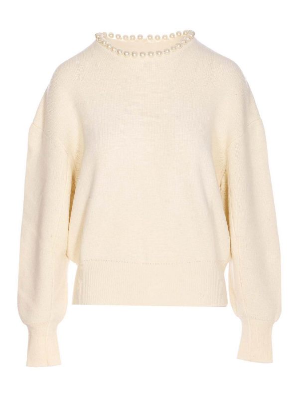 Essentiel Antwerp Pull Col Rond - Blanc