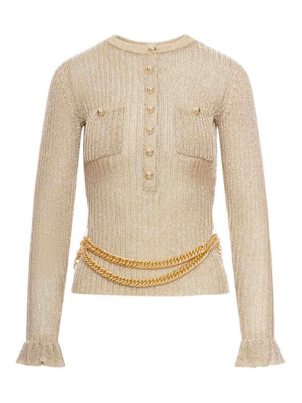 Self Portrait Top - Métallique