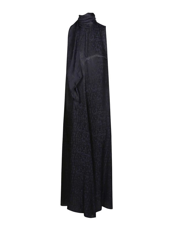 Forte Forte Robe Au Genou - Bleu