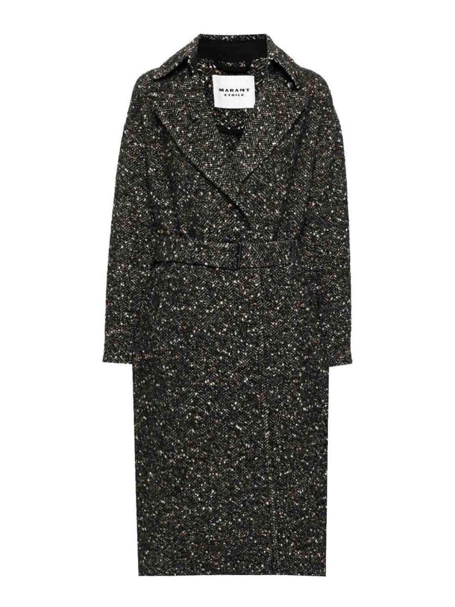 Isabel Marant Etoile Manteau Court - Noir