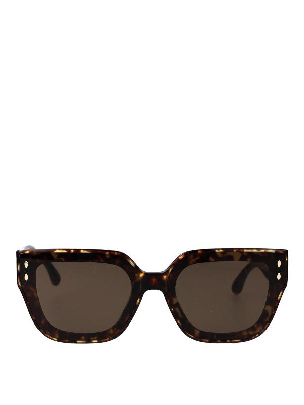 Isabel Marant Lunettes De Soleil - Marron