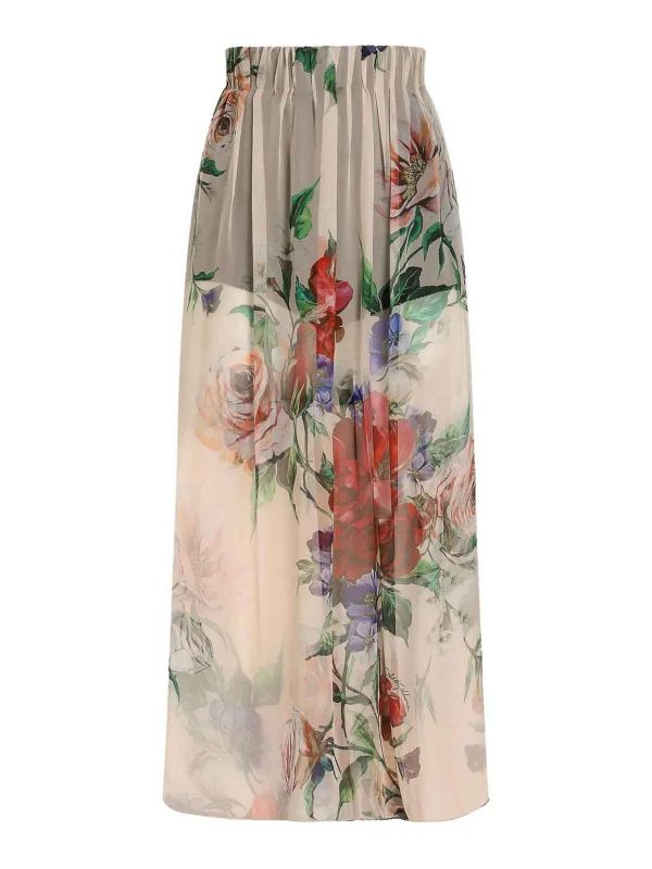 Dolce & Gabbana Jupe Midi - Beige