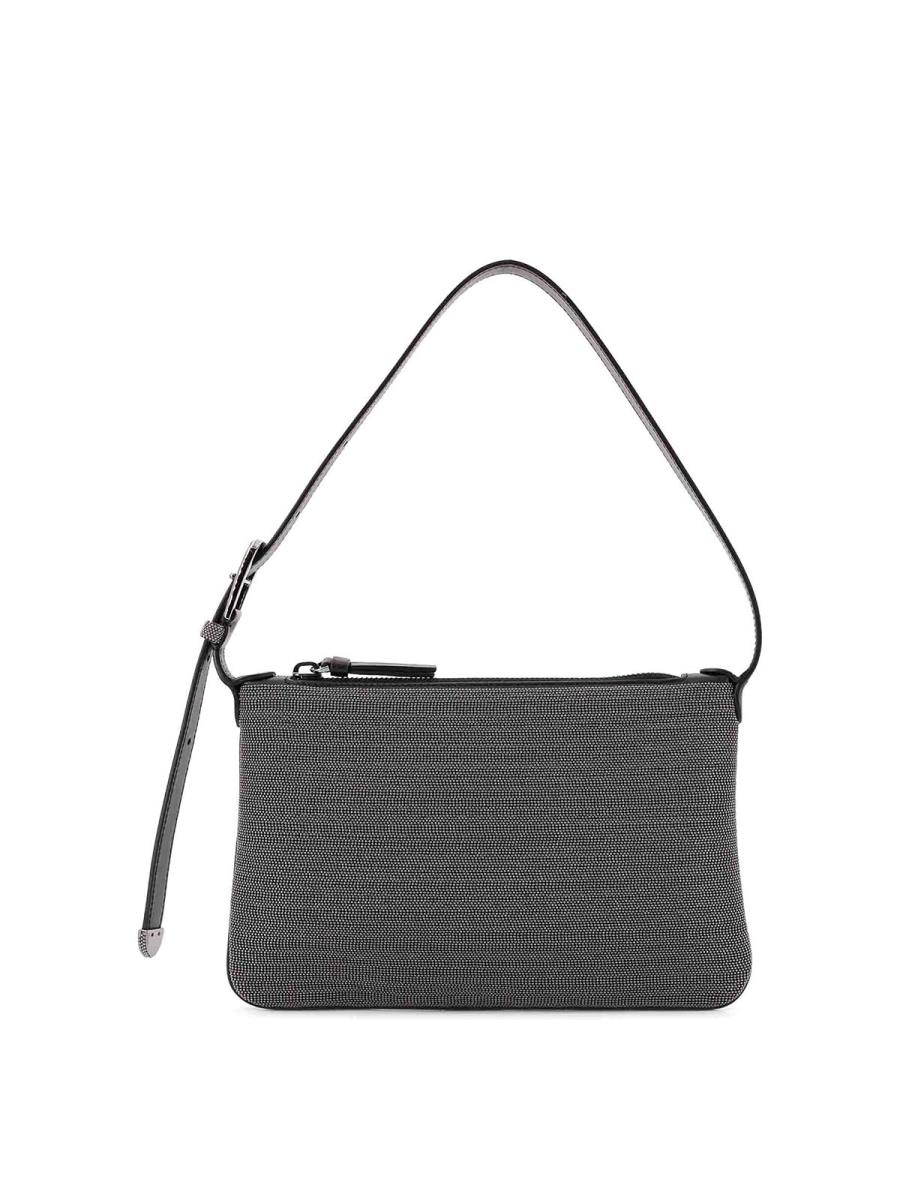 Brunello Cucinelli Sac Bandoulière - Noir