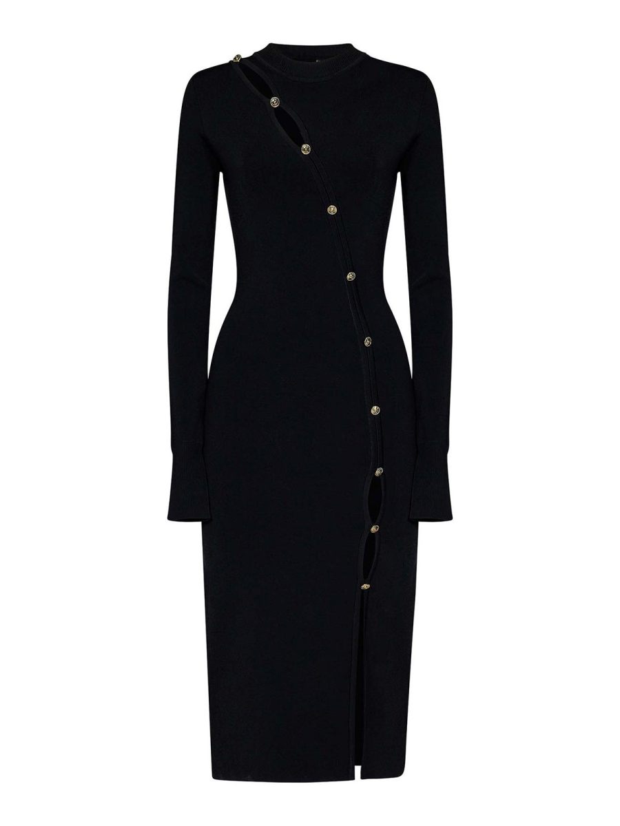 Versace Jeans Couture Maxi Robe - Noir