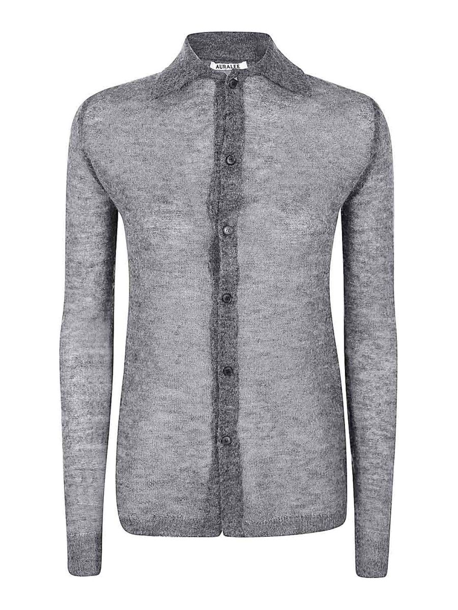 Auralee Cardigan - Gris