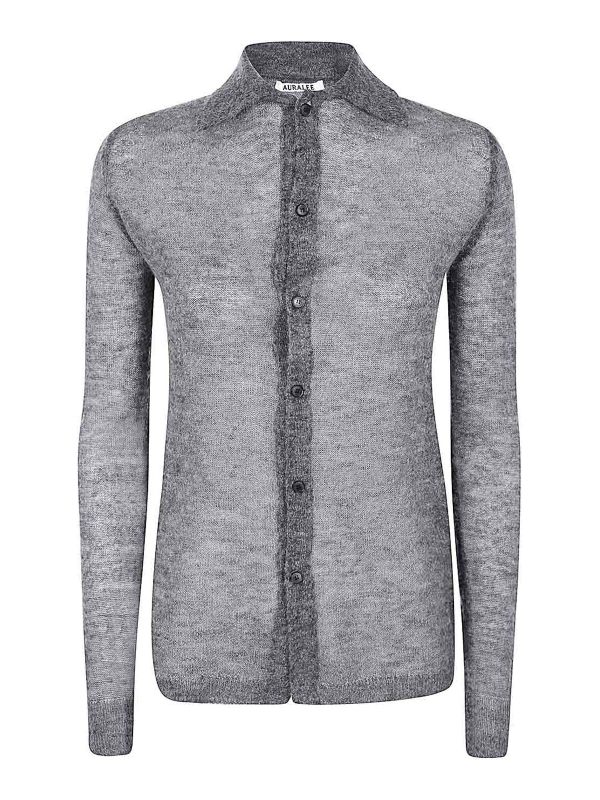 Auralee Cardigan - Gris