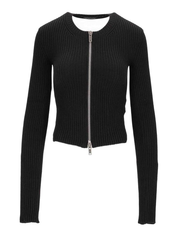 Ann Demeulemeester Cardigan - Bleu Foncé