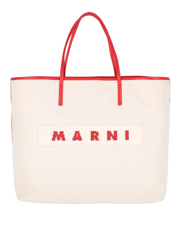 Marni Sac Bandoulière - Blanc