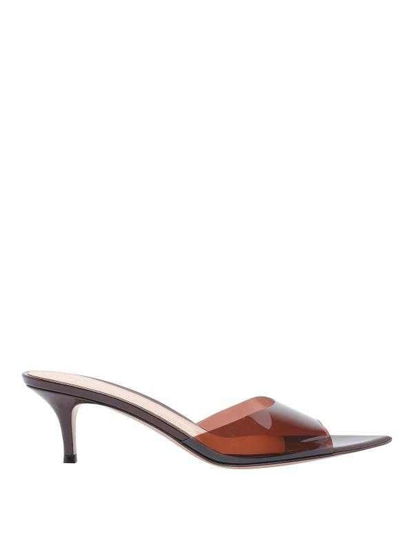 Gianvito Rossi Chaussures À Talon - Marron