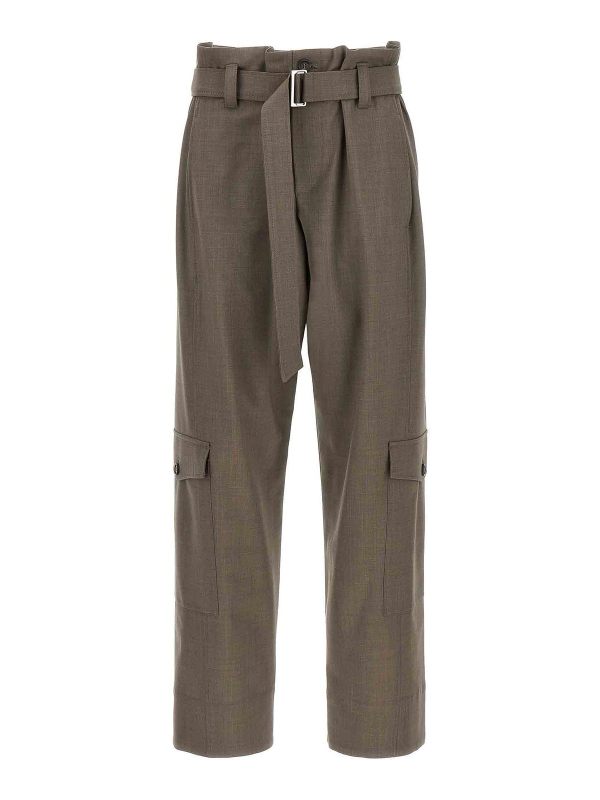 Brunello Cucinelli Pantalons Décontractés - Gris