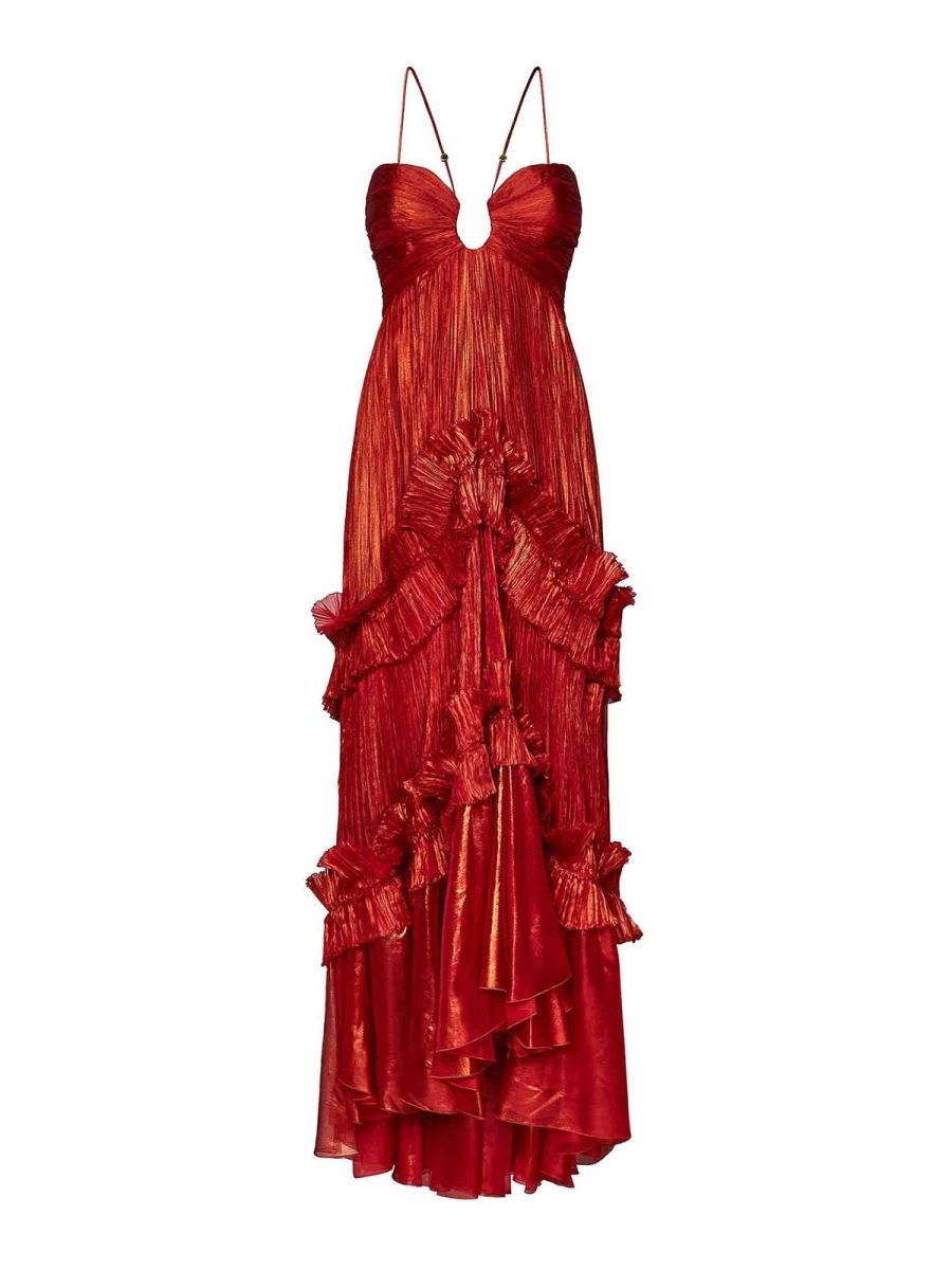 Maria Lucia Hohan Maxi Robe - Rouge