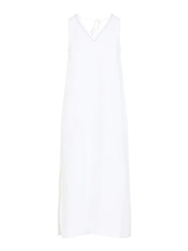 Peserico Maxi Robe - Blanc