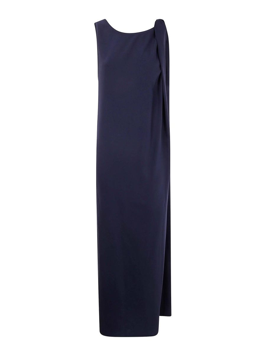 P. A.R. O.S. H. Robe Au Genou - Bleu