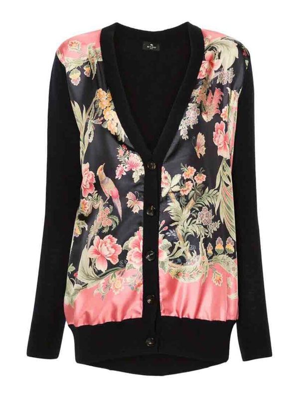 Etro Pull Col Rond - Bleu