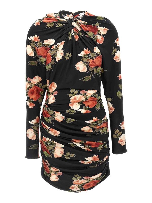 Magda Butrym Robe Courte - Multicolore